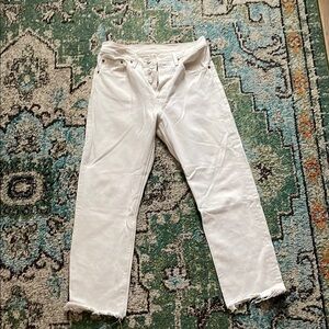 Ecru Cream Levi’s  Jeans